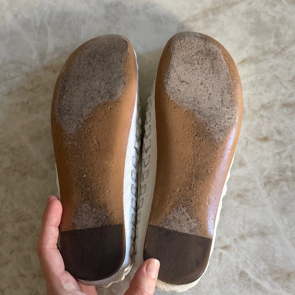 Celine Marlou White Moccasin - Picture 6 of 7